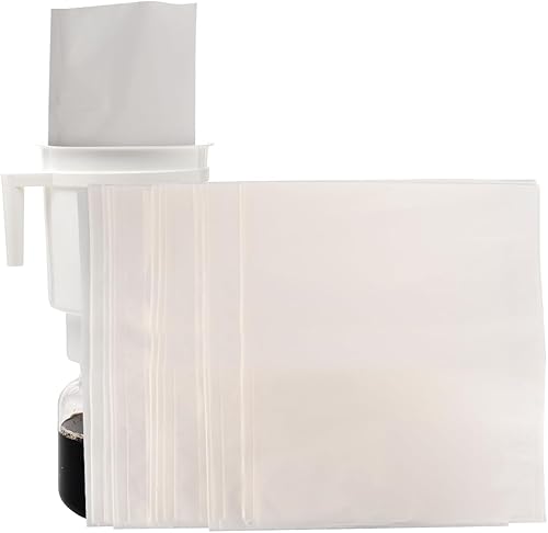 Bolsas de filtro de café frío  Paquete de 30 bolsas de filtro de papel de repuesto compatibles con el sistema de café frío para el hogar