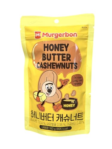 Image of Combo - Honey Butter Cashew and Spicy Garlic Peanuts - Hat Dieu Vi Bo Mat Ong va Dau Phong Toi Ot - 5 Oz per Bag and 7 Oz per Can with 2 Iterms per Order