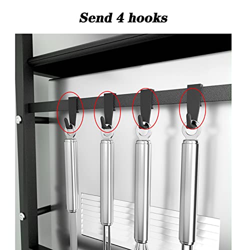 Support micro-ondes robuste et extensible charge lourde pour boulanger - 4