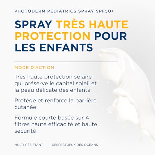 Photoderm Pediatrics spray corporal niños SPF50+ 200 ml - vue 5