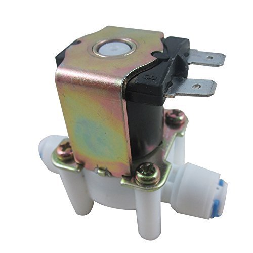 DIGITEN 24 V 1/4 Acqua Elettrovalvola di Alimentazione Normalmente Chiuso N/C Quick Connect per RO Osmosi Inversa Pure System DIGITEN 24 V 1/4 Acqua Elettrovalvola di Alimentazione Normalmente Chiuso N/C Quick Connect per RO Osmosi Inversa Pure System