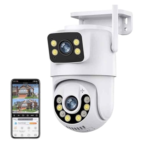 Cámara de vigilancia IP66 exterior que elimina puntos ciegos con rastreo automático 2