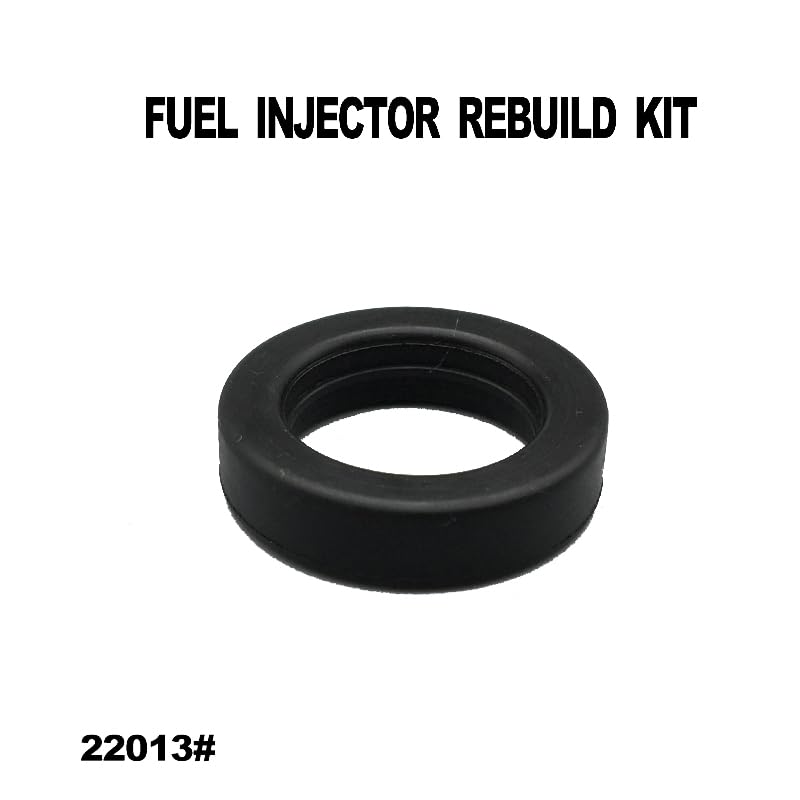 500pieces Fuel injector rubber seals repair kit 21.6 * 5.4mm For Honda For Acura CL 06164-P8E-A00 06164-PCA-000 16406-ZW5-000 - (Color: 500pieces)