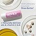 NIVEA Shimmer Lip Care, Shimmer Lip Balm with Shea Butter, Nourishing Oils and Vitamin C & E, 3-in-1 Moisture, Repair (for Dry Lips) and Shimmer, 0.17 Oz Stick