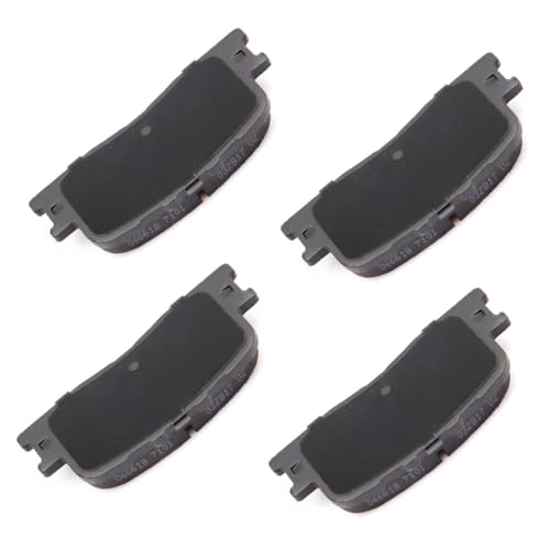 Image of CCIYU Rear D885 Disc Brake Pad Set Fit For Lexus For ES300 2002-2003,For Lexus For ES330 2004-2006,For Toyota For Camry 2002-2006,For Toyota For Highlander 2001-2003, Brake Pads 4PCS