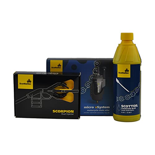 Scottoiler Essentials Micro vSystem pour voyager à moto sans contrainte