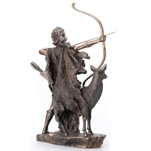 Estatua de Artemisa Diosa de la Caza y Naturaleza 12.25 in miniatura 3