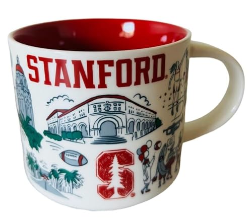 Mug Starbucks Stanford Universitario 14 oz Rojo miniatura 1