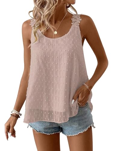 Falechay Lace Camisole Tops for Women Dressy Casua