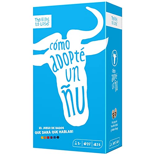 Longalive Games Cómo adopté un ñu - Juego de Mesa en Español (LDGNU01ES)
