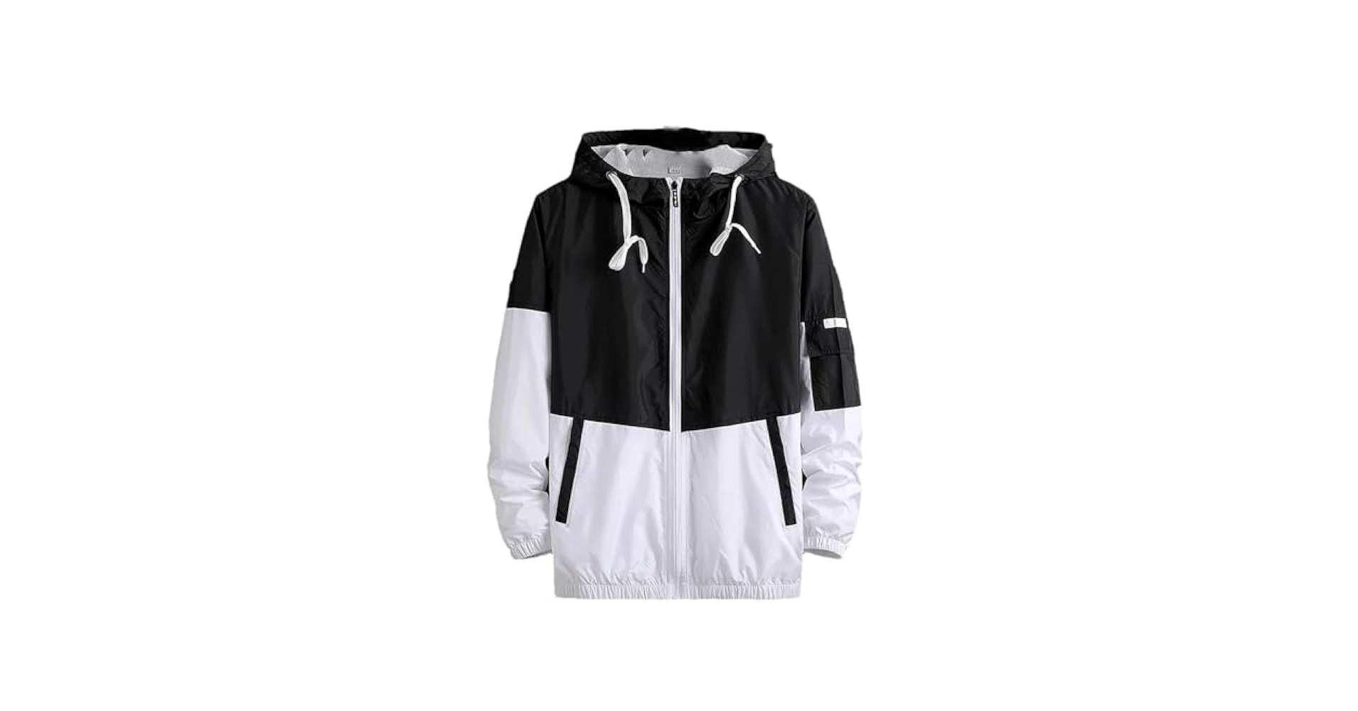 ウェア HYOD WIND BLOCK HEAT PULL OVER PARKA Men's Patchwork Windbreaker Unisex Hooded Lightweight