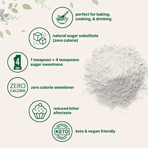 image for Micro Ingredients Stevia Sweetener Powder with Plant-based Erythritol,