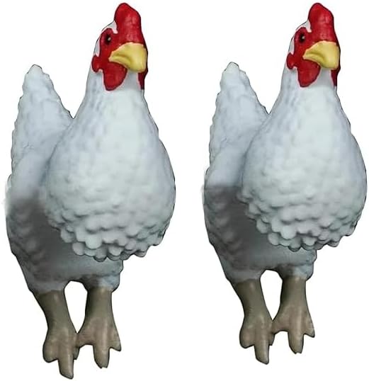 Funny Chicken Earrings for Women Cute 3D Chicken Stud Earrings Turkey Earrings Thanksgiving Jewelry Realistic 3D Resin Rooster Hen Stud Earrings Novelty Personalized Gifts