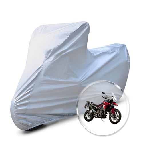 Image of Neodrift 'CrystalMax' Bike Cover for Triumph Tiger 900 (All-Weather Motorcycle Protection, Water & UV Resistant, Dustproof, Windproof).