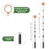 axGear Golf Ball Retriever Aluminum Alloy Shaft Telescopic Picker Extandable 18 Ft