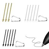 Picture of 13 PCS Copper Metal Tips/Nibs Replacement for Samsung Galaxy S10/S9/S8/S7/S6,Note S22/S23/S24 Ultra S Pen, Pencil Tips fits for Remarkable 2 EMR Pen/Kindle Scribe Pen (3 PCS Copper+10 PCS Set)