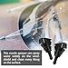 Perfect Replacement Single Hole Windshield Washer Nozzle Wiper Spray Kit fit for Chrysler PT Cruiser Dodge Avenger Journey Jeep Compass Pack of 2