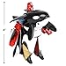Rhode Island Novelty Orca Robot Transforming Action Figure – Movable Parts, Marine-Inspired Design, Compact Toy for Imaginative Play, 1 Piece