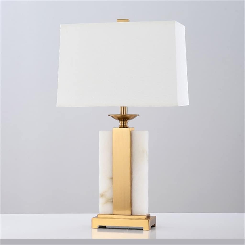 Desk Lamps Modern Desk Lamp Dimmer Marble Desk Lamp Home LED for Foyer Living Room Office Bedroom Hotel (Color : A Size : 35 * 67cm)