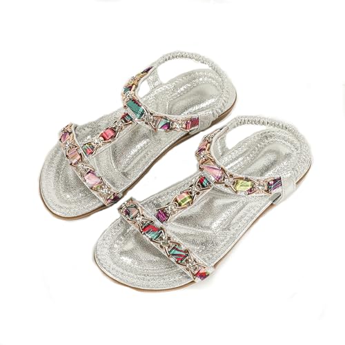 Sandales en caoutchouc souple pour faire briller les yeux des filles