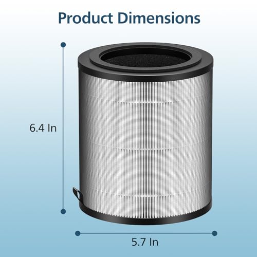 Image of 2 Pack JF100 Replacement Filter Compatible with JF100 Air Purifier
