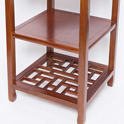 Preisvergleich Produktbild MU Haushalt Laptop Tisch Nachttisch Massivholztisch Dreistufiger Aufbewahrungstisch Wohnzimmer Sofa Beistelltisch Telefontisch Keine Montage erforderlich Klapptisch