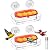 Redboat 2 Pack Window Hummingbird Feeder, Strong Suction Cup Hummingbird Feeder with 4 Feeding Ports, Easy to Clean and Refill Plastic Humming Bird Feeder,Gifts,10oz