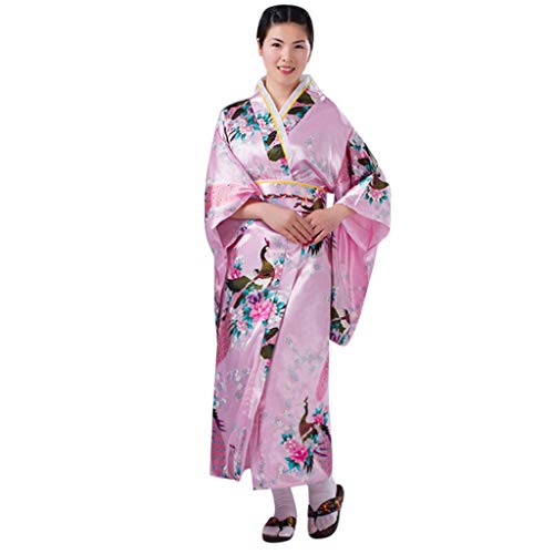 Kimono costume traditionnel ample en tissu fluide pour decontractee de mode