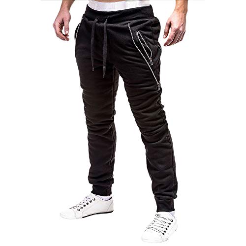 ALIKEEY-Pantalones Para Hombre Slim Jogging Casual ón Negro Coloreses Cortos Casuales Jeans Hombre Rotos
