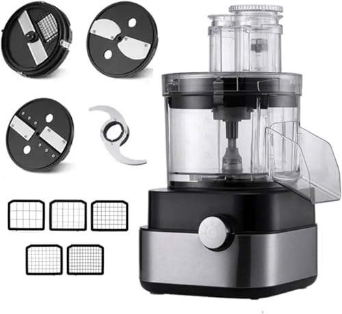 Procesador 5 en 1 para Verduras con Cuchillas Acero Inox