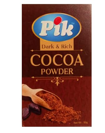 Pik Dark & Rich Cocoa Powder, 50g