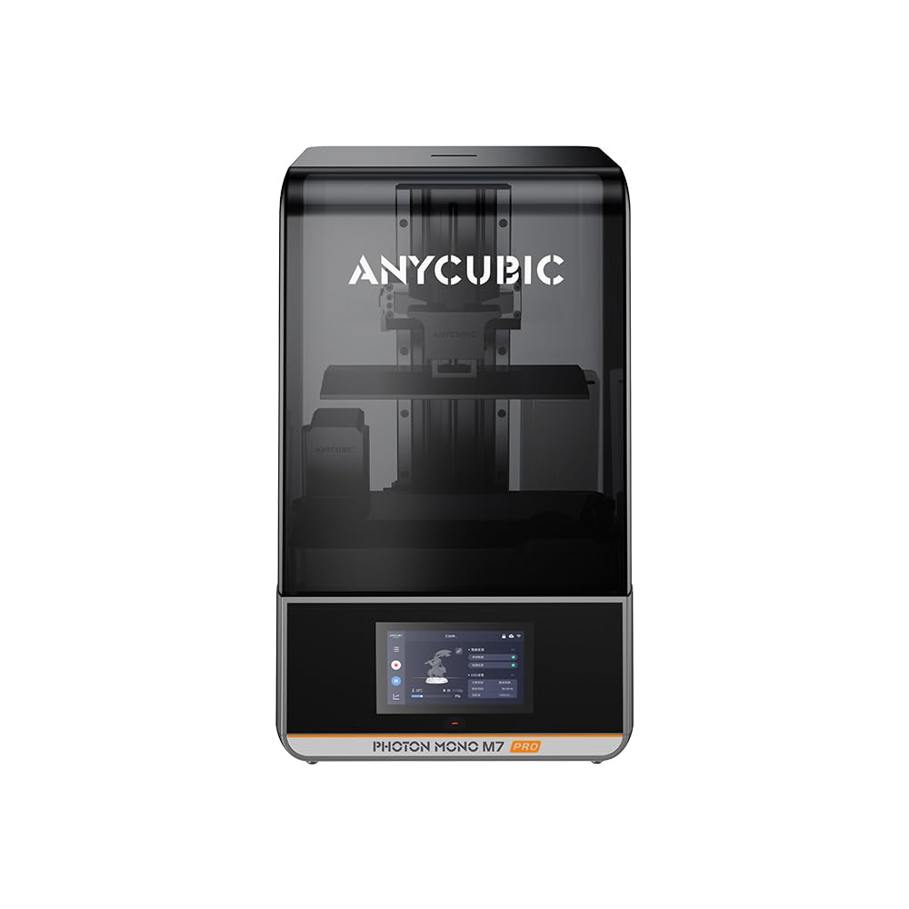 ANYCUBIC Photon Mono M7 PRO 14K Imprimante 3D Résine, Impression Rapide 170mm/h, Mono écran LCD 10.1'' avec Source COB LighTurbo 3.0 et Contrôle de Température, Taille D'impression 223*126*230mm(6.5L)