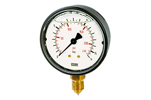 Manomètre de glycérine anti-vibration RIEGLER pour éliminer les aiguilles instables