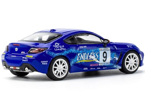 GR86 Endless Blue 1/64 Modelo Diecast miniatura 2