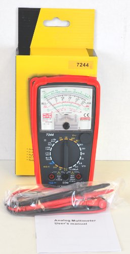 Tekpower 7-Function 20-Range Analog Multimeter, Tp7244 #TOP4