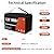 VEMDIA 12V 100Ah LiFePO4 Lithium Battery, Group 31 Low-Temp Protection LiFePO4 Battery Built-in 100A Smart BMS, 15000 Deep Cycles Rechargeable Battery Waterproof for Solar, Wind Power, Home, RV