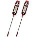 oujilet Thermometer Küche 2 Stücke Universales Haushaltsthermometer Digitales Kochthermometer Küchenthermometer Fleischthermometer, Ablesbar 50°C- 300°C,°C/°F Umschaltbar Thermometer