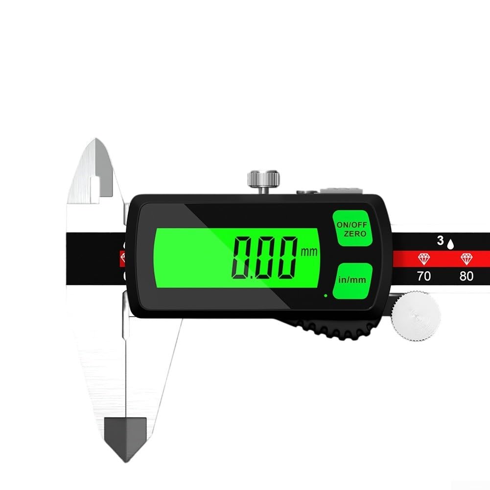 Calibre electrónico 300 mm para taller DIY (0-200 mm)