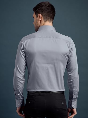 Image of LOUIS STITCH Men's Regular Fit Formal Shirts for Men (ST-S1-CF-900 (1))