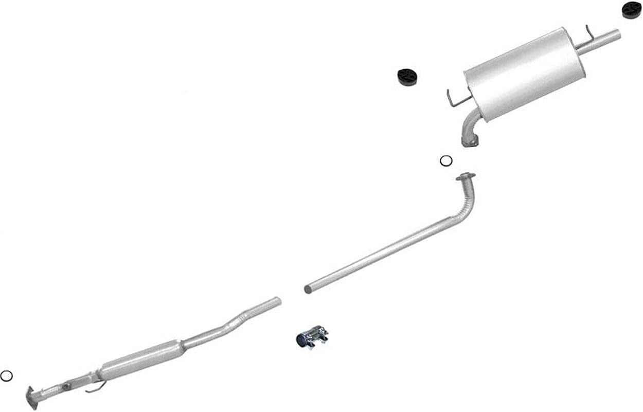 Muffler Exhaust Pipe System MADE IN USA Replacement Parts For Toyota Camry 2.2L 1997 1998 1999 2000 2001