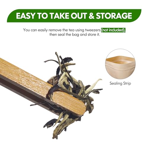 Khs Organic Grade Aaa Moonlight White Tea Loose Tea Leaves, Usda Certified Organic White Tea Loose Leaf thumb #5