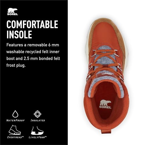 SOREL Women's Kinetic Impact Sport Waterproof Boot4