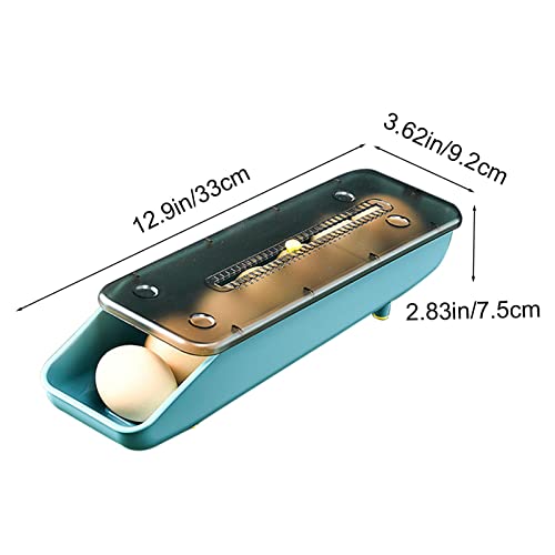 Porta-para geladeira | Organizador de para geladeira,Suporte de de rolamento automático para geladei