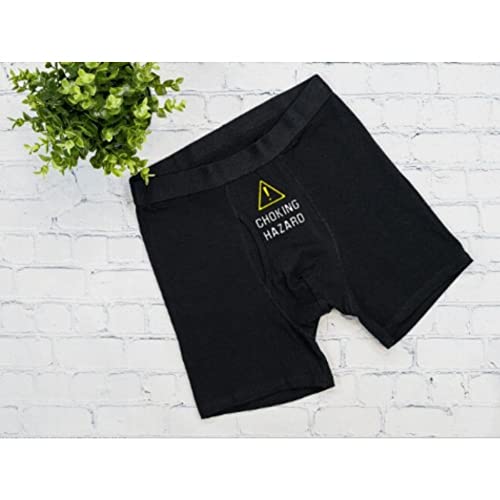 Caution Choking Hazard Mens Boxer Mens Briefs Funny Boxers Gifts for Him3