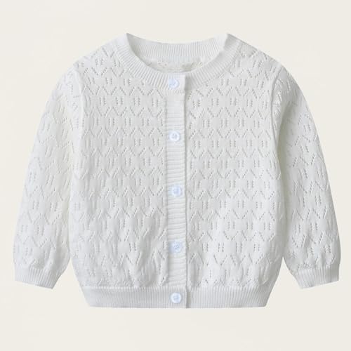 Girls Cardigan Sweater - Toddler Girl School Uniforms Long Sleeve Button Down Knitting Cotton Sweaters Tops Soft Wear2