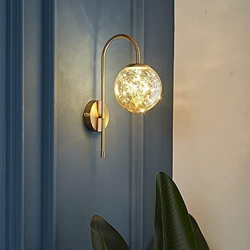 Image of blissbells Crystal Wall Light, LED Decorative Sconce (Metal swan)