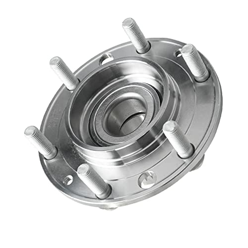 Image of Detroit Axle - Piar Rear Wheel Bearing and Hubs Assembly with 6-Lug for Hyundai Entourage 2007 2008 & Kia Sedona 2006-2012 2014 2015, w /ABS
