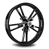 21X3.5 Enforcer Wheel Black for Harley Touring Bagger fits 2008-Above models (w/ABS)