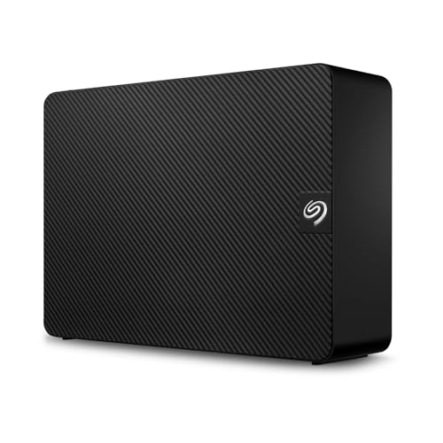 Seagate Expansion 8TB External Hard Drive HDD - USB 3.0, with Rescue Data Recovery Services (STKP8000400)