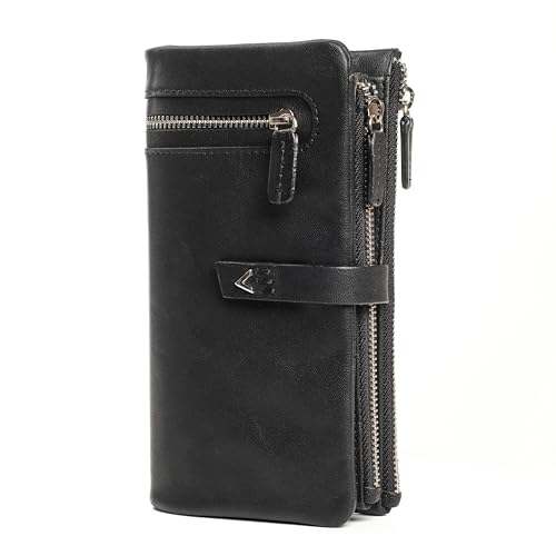 Image of Wallet for Women - Genuine Leather RFID Purses for Women